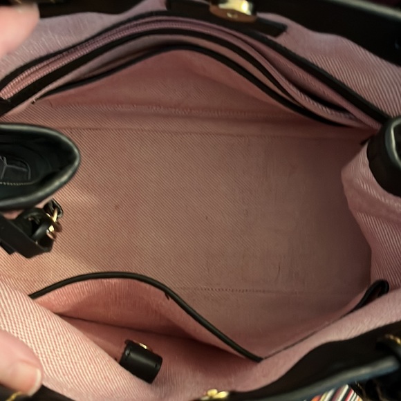 Pre owned Rare Dooney & Bourke Purple smoke tote with wallet. - Picture 5 of 14